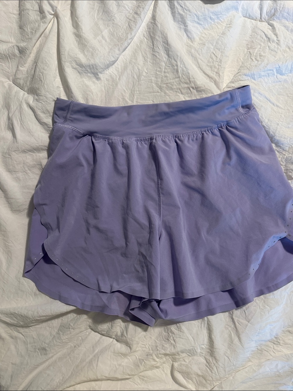 lululemon athletica Lavender Layered Athletic Shorts